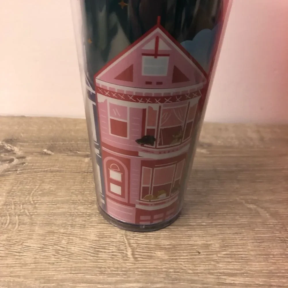 Starbucks San Francisco Painted Ladies Large 24‎ Oz Cold Cup Tumbler with Straw